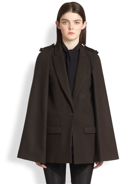 givenchy cape coat|givenchy coats for women.